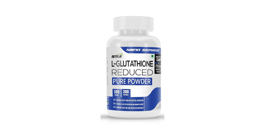 NutriJa L-Glutathione Reduced 100% Pure Powder (100% Imported)